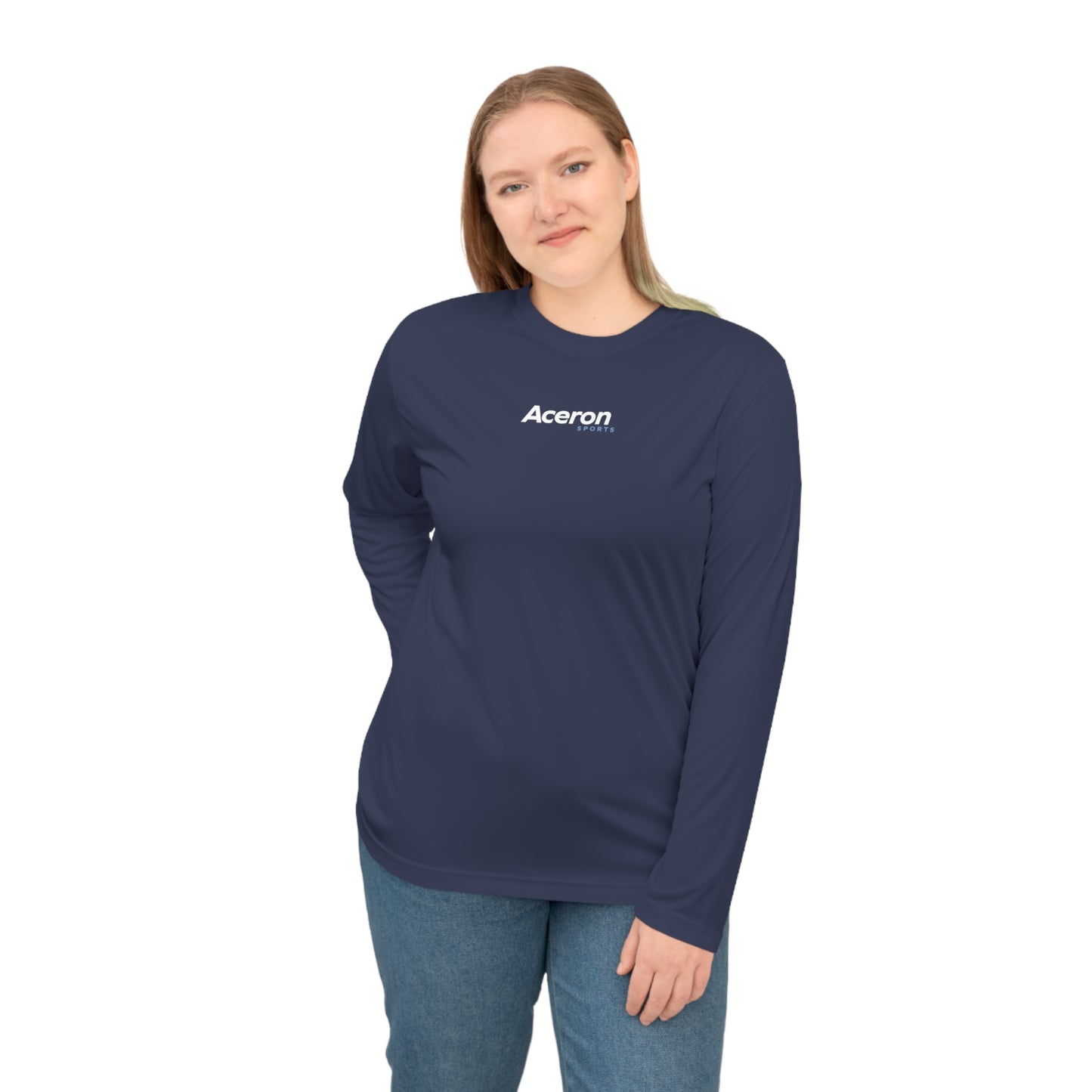 'Aceron Sports' Unisex Long Sleeve Performance Shirt