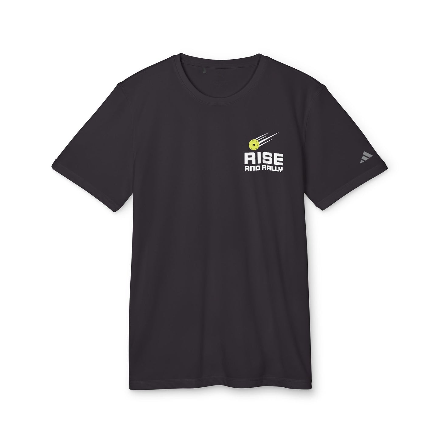 'Rise and Rally' Adidas Unisex Performance Tee