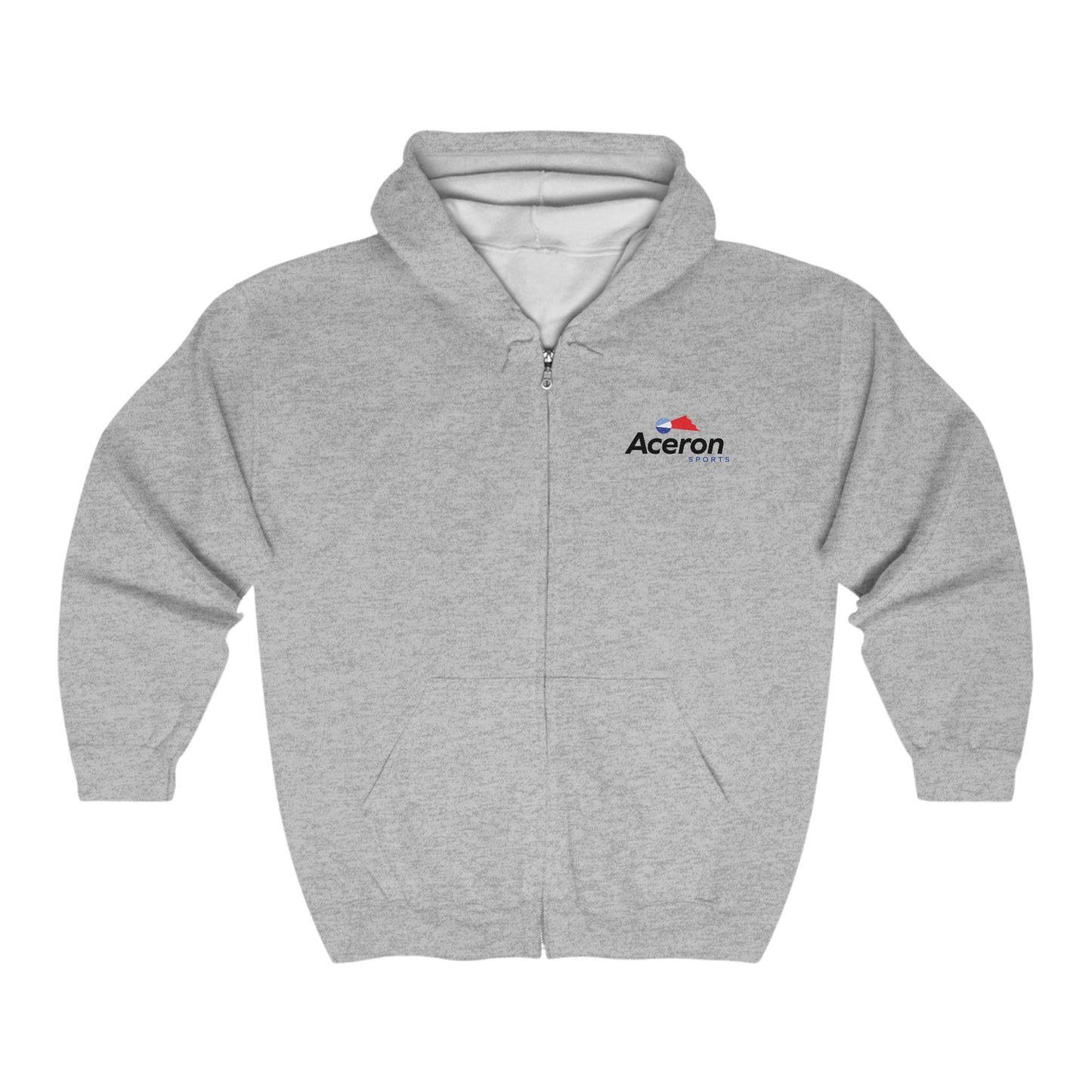 'Aceron Sports' Unisex Zip-Up Hoodie