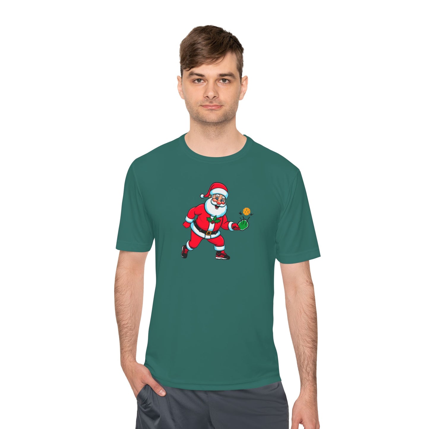 'Pickleball Santa' Unisex Performance Tee