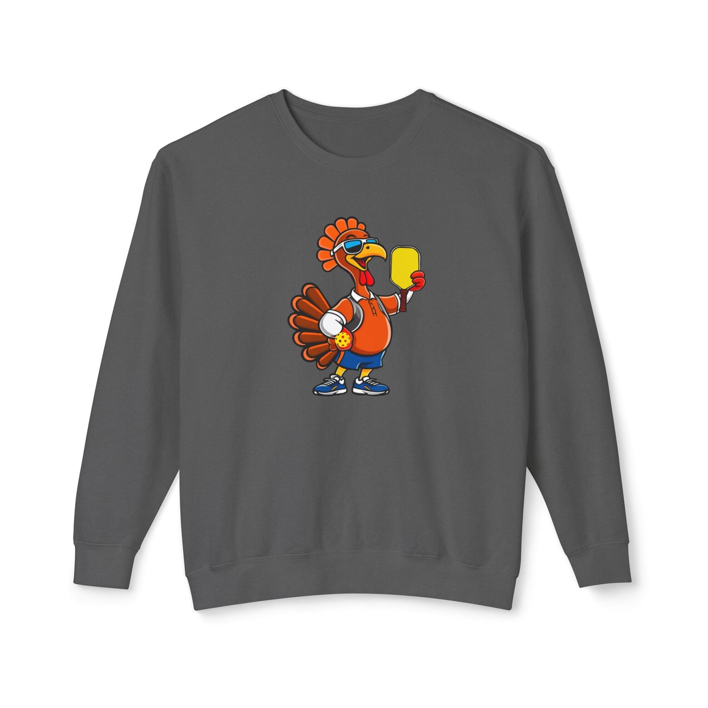 'Thanksgiving Pickleball Turkey' Unisex Sweater