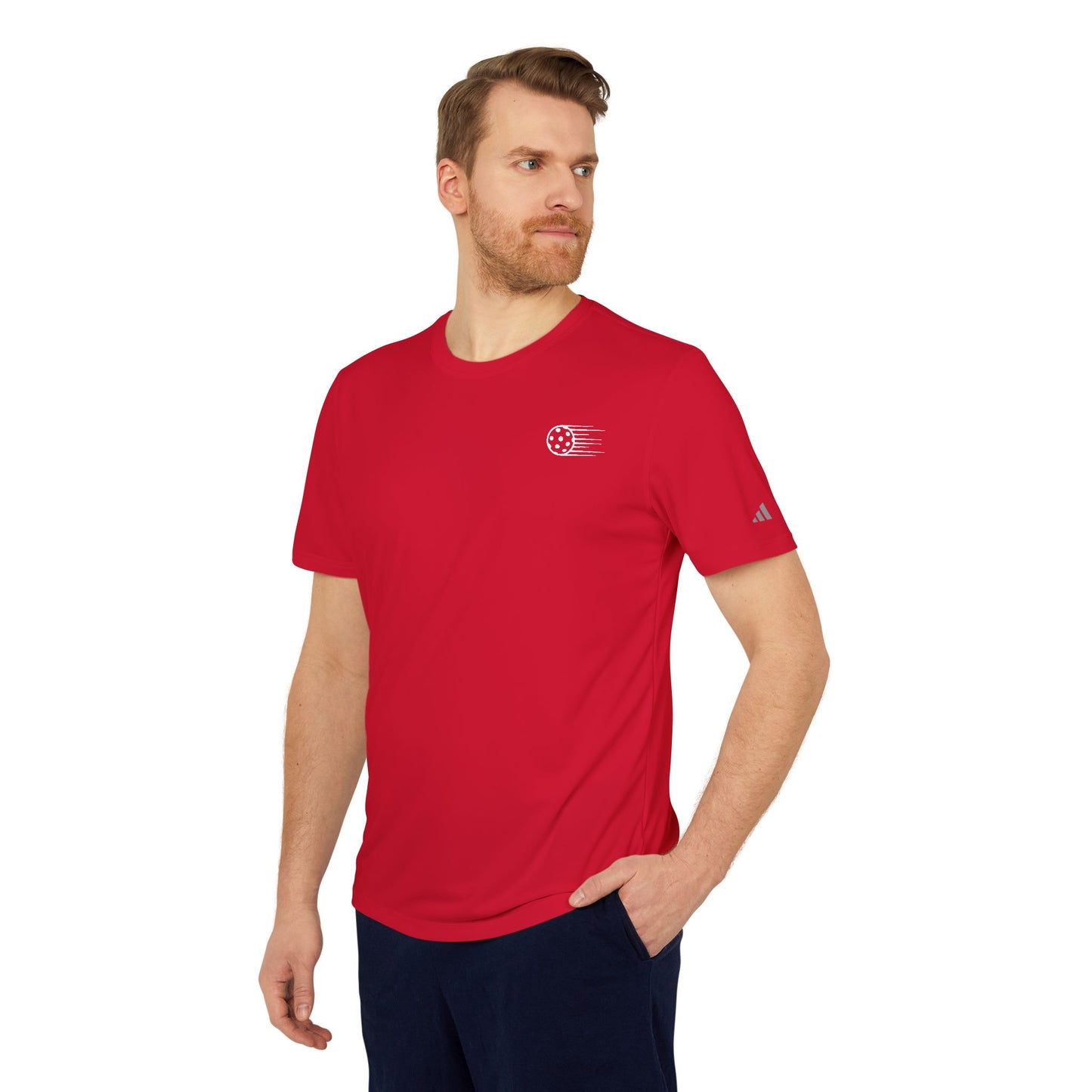 'Moving Pickleball' Adidas Unisex Performance Tee