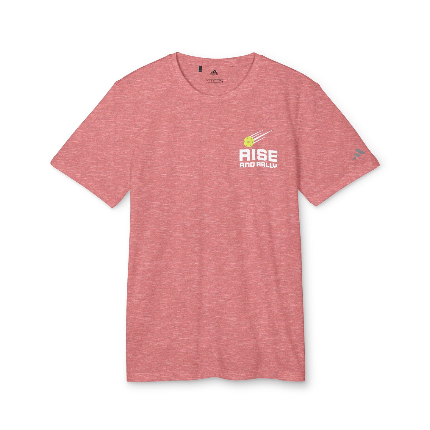 'Rise and Rally' Adidas Unisex Performance Tee