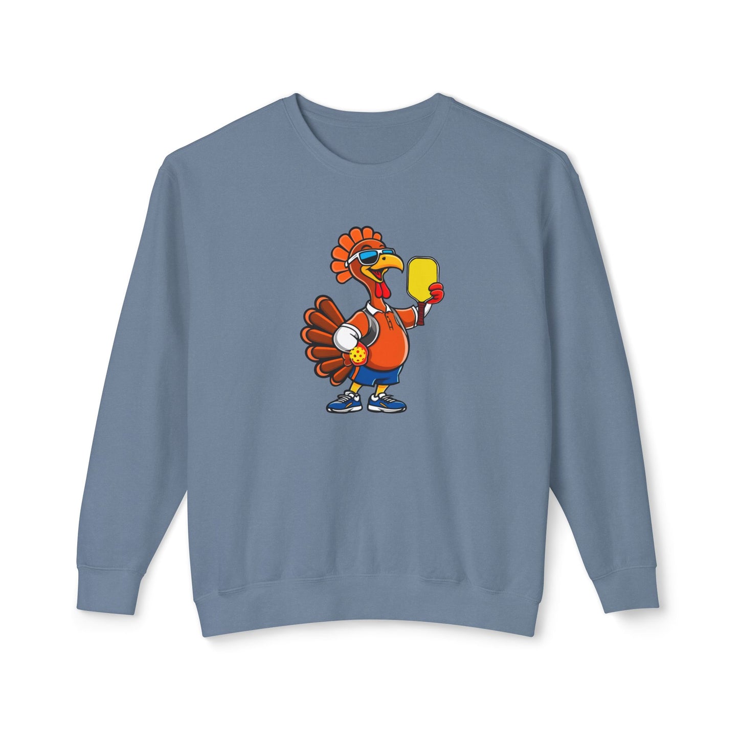 'Thanksgiving Pickleball Turkey' Unisex Sweater