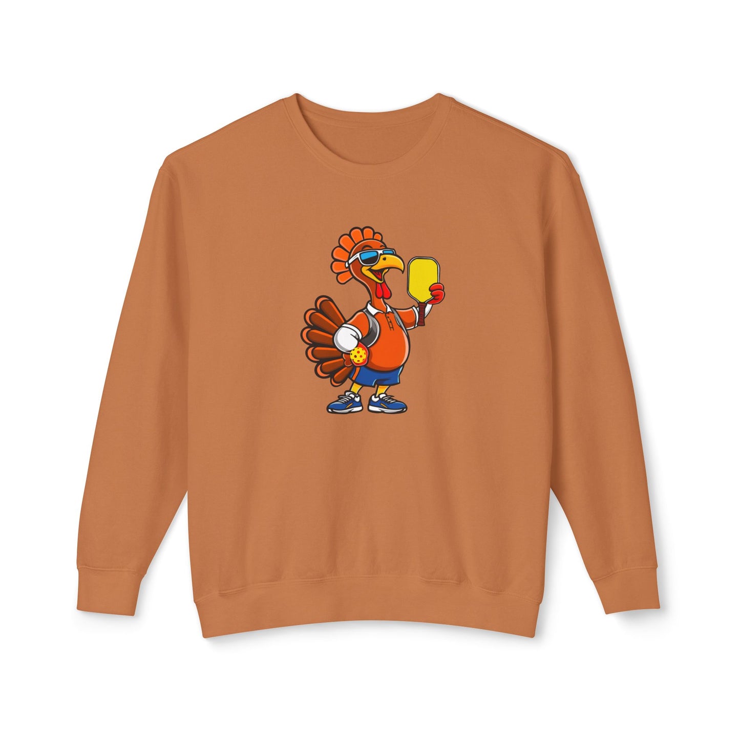 'Thanksgiving Pickleball Turkey' Unisex Sweater