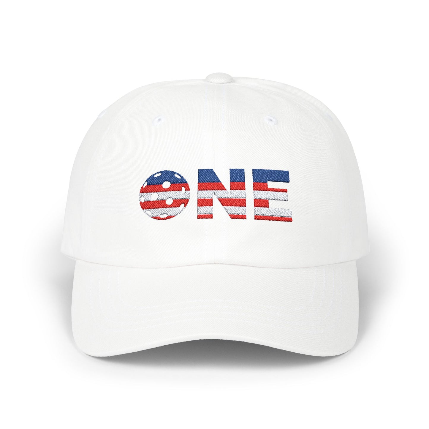 'ONE' Unisex Classic Cap (Embroidered)