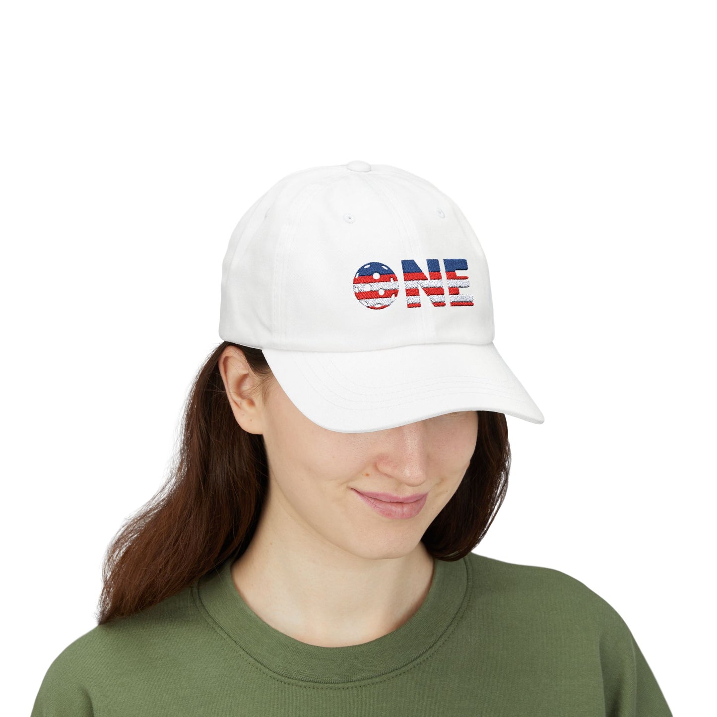 'ONE' Unisex Classic Cap (Embroidered)