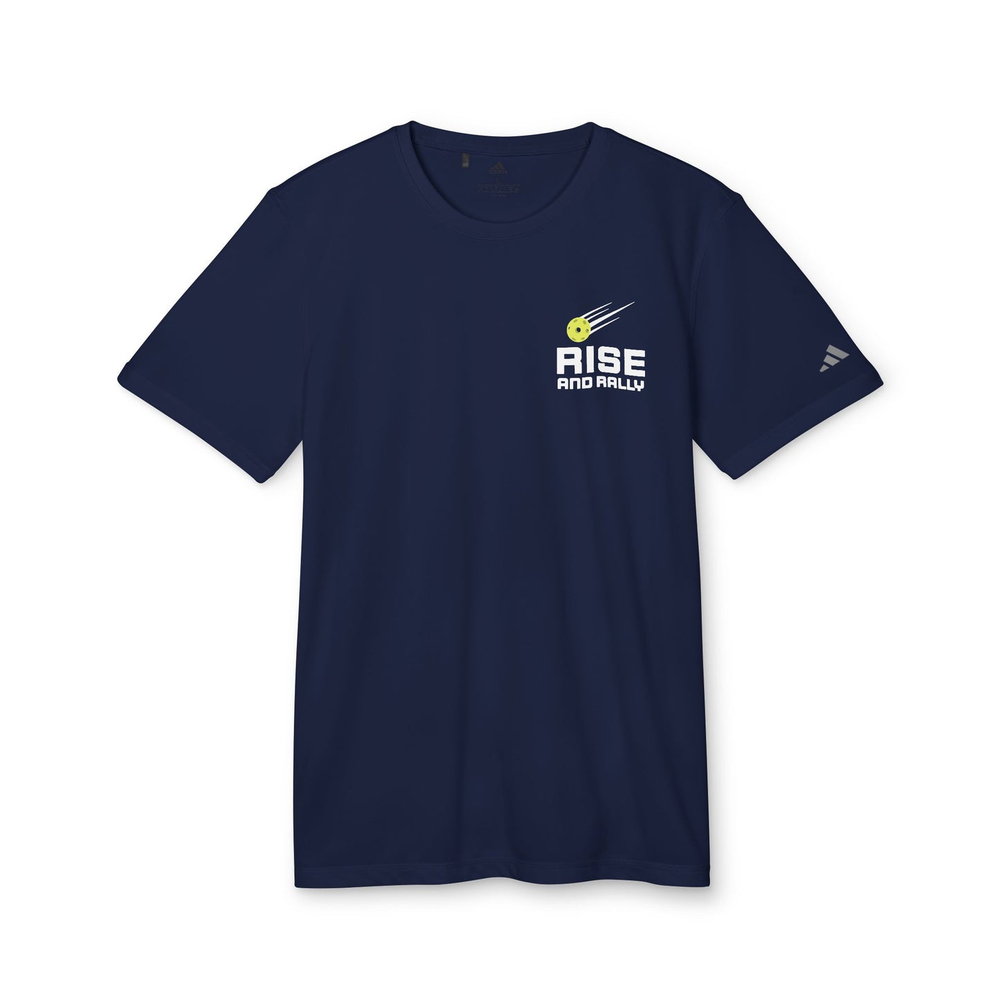 'Rise and Rally' Adidas Unisex Performance Tee