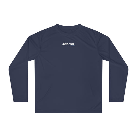 'Aceron Sports' Unisex Long Sleeve Performance Shirt