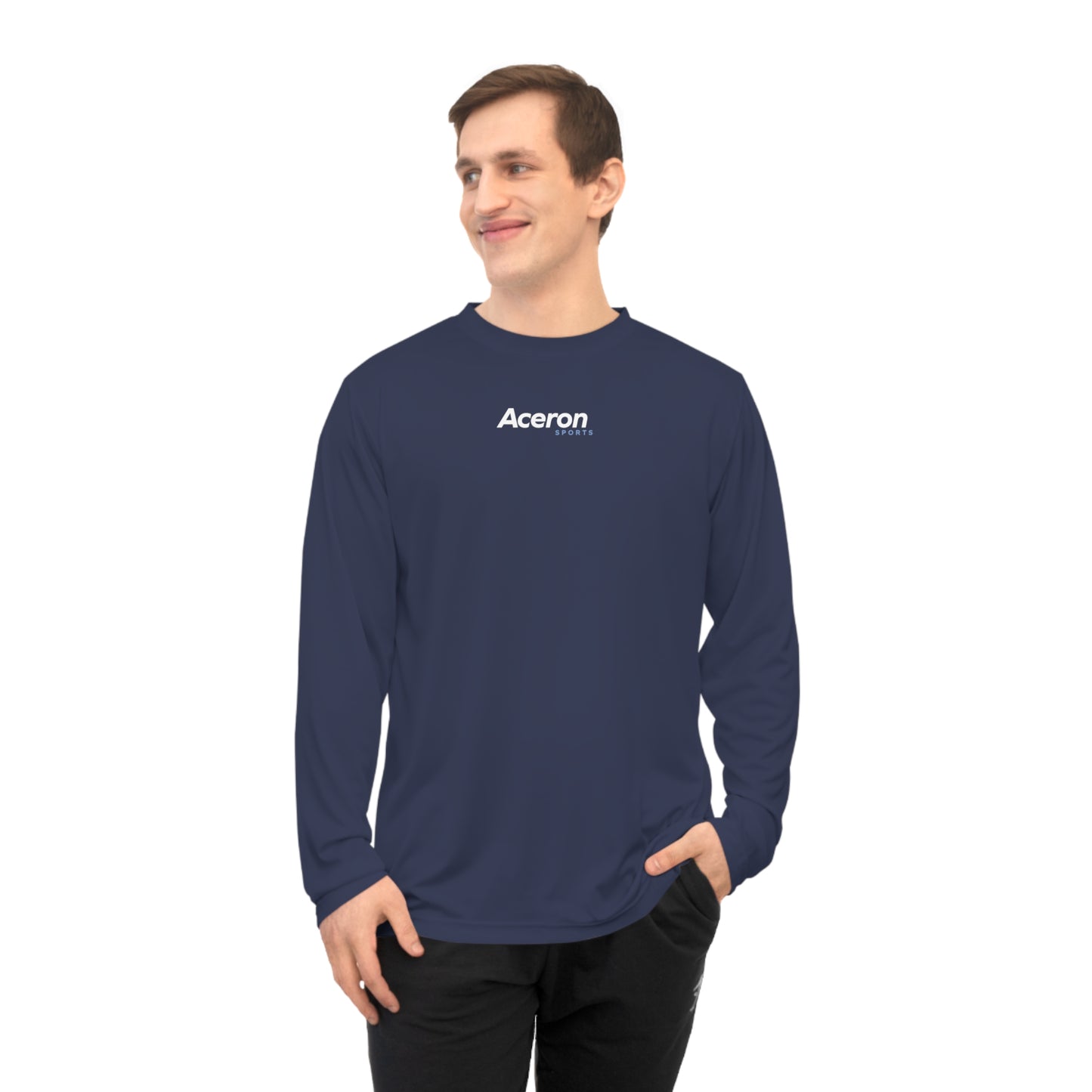 'Aceron Sports' Unisex Long Sleeve Performance Shirt