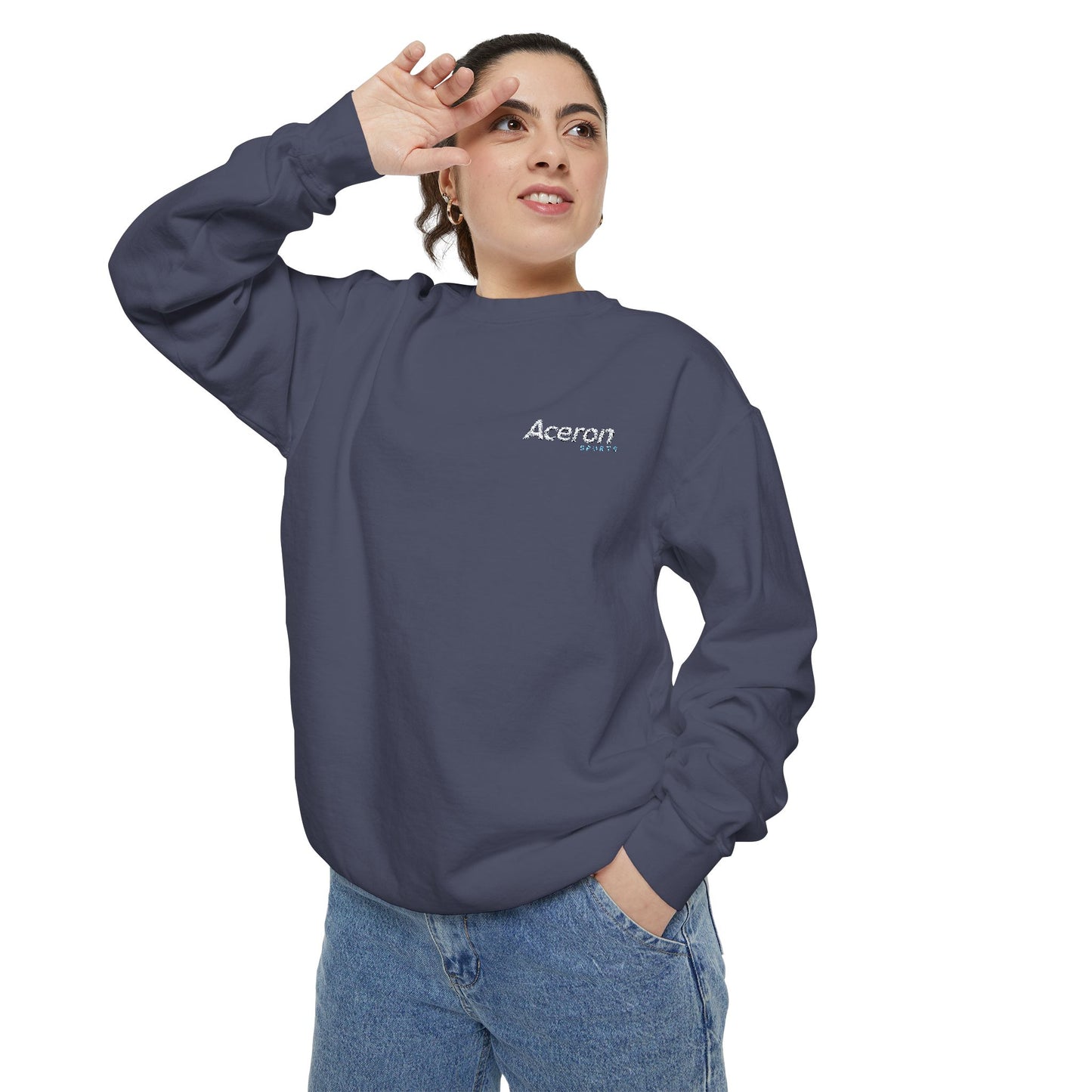 'Aceron Sports' Unisex Sweater (Embroidered)