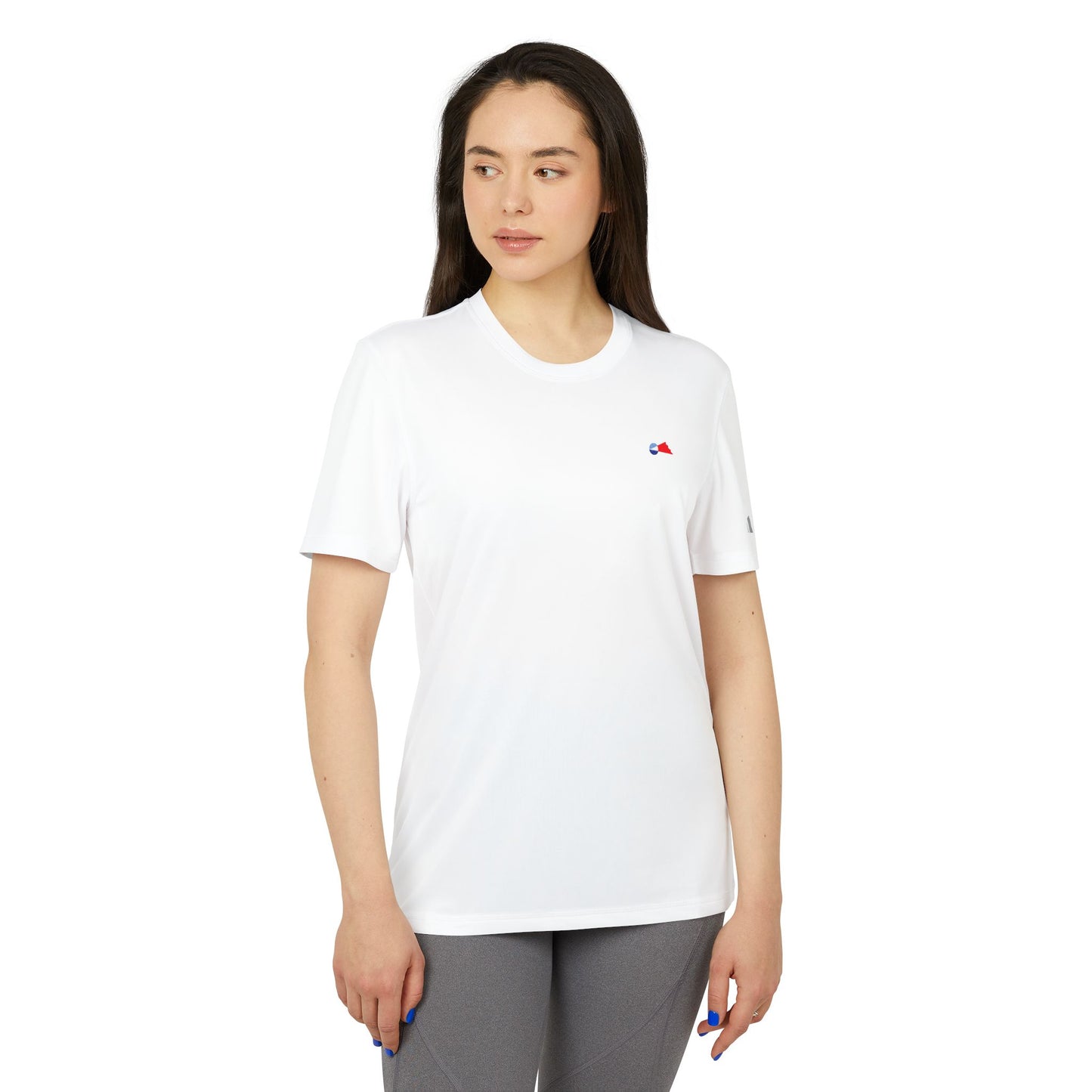 'Aceron Logo' Adidas Unisex Performance Tee